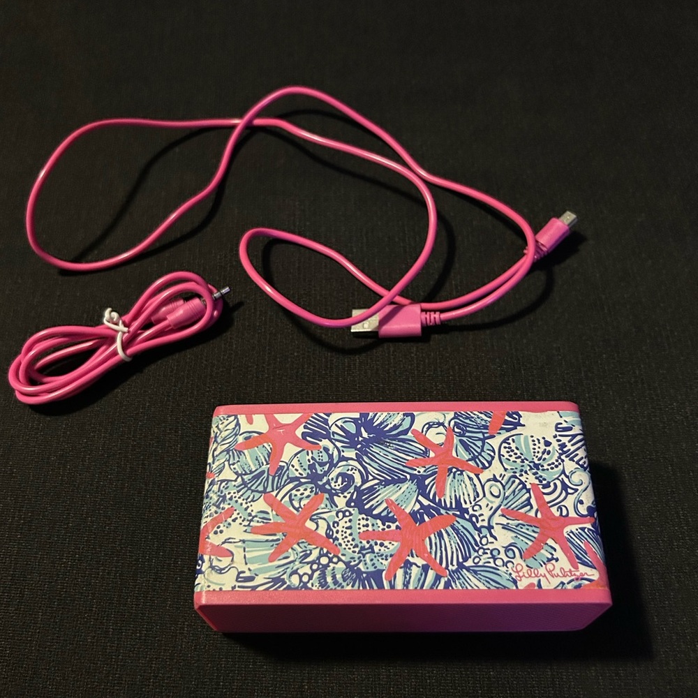 VINTAGE Lily Pulitzer “She She Shells” Speaker
